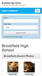 Mobile Screenshot of brookfieldhighschool.org